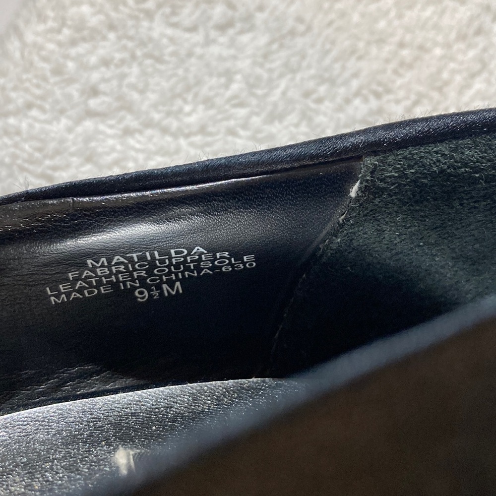 White House Black Market Matilda Sparkle Heels Size 9.5 - Picture 4 of 13